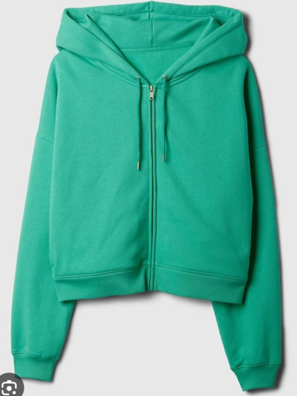 VintageSoft crop hoodie